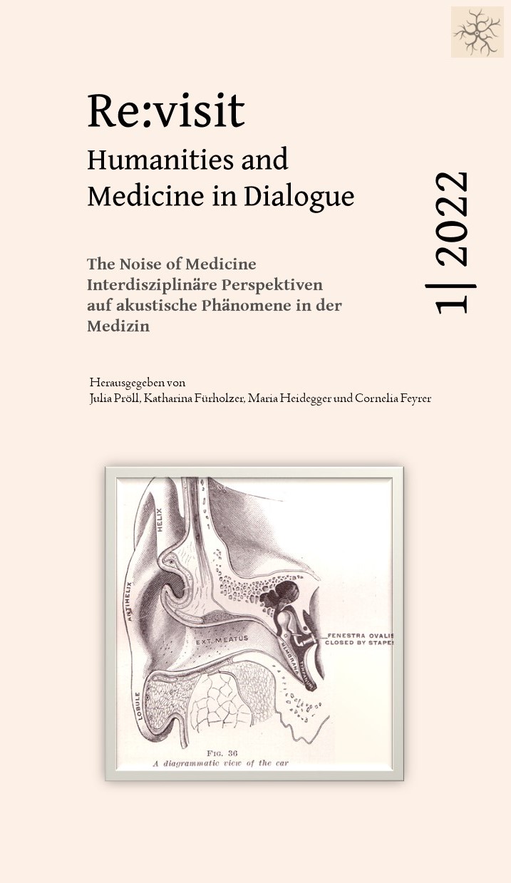 					View Vol. 1 (2022): The Noise of Medicine. Interdisciplinary Perspectives on Acoustic Phenomena in Medicine
				
